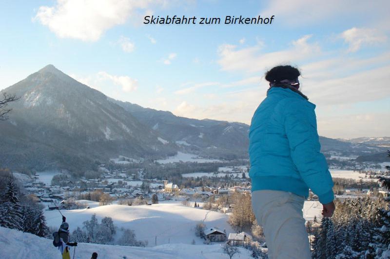 Alpenpension Birkenhof Grünau im Almtal Buitenkant foto