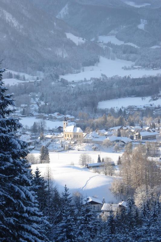 Alpenpension Birkenhof Grünau im Almtal Buitenkant foto